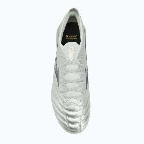 Кросівки футбольні чоловічі Mizuno Morelia Neo IV β Japan Fg galaxy silver/8605c/coolgray3c