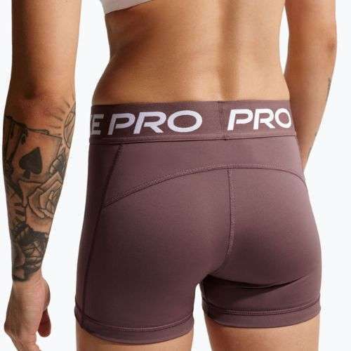 Шорти жіночі Nike Pro Mid-Rise Biker 3" tattoo/white