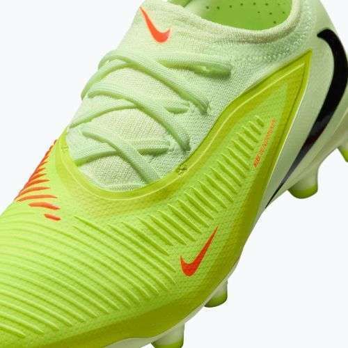Кросівки футбольні дитячі Nike Phantom 6 Low Pro FG/MG hyper crimson/limelight/black