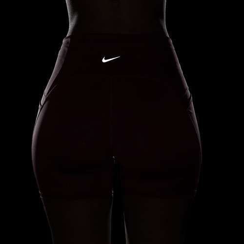 Шорти для бігу жіночі Nike Swift High-Waisted 4" tattoo