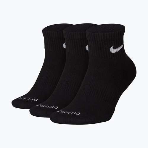Шкарпетки Nike Everyday Plus Cushioned Ankle 3 пари black/white