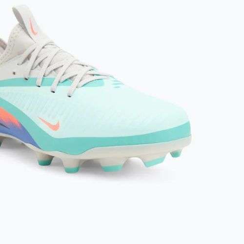 Кросівки футбольні чоловічі Nike United Phantom 6 Low Academy Jr FG/MG pistachio frost/hyper orange