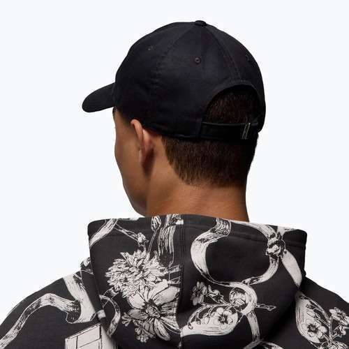Кепка Jordan Club Unstructured Curved-Bill black/black