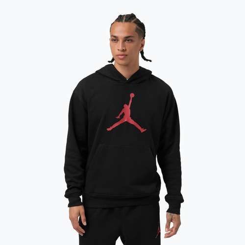 Чоловіча толстовка Jordan Pullover Hoodie black/gym red