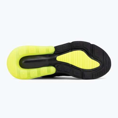 Кросівки чоловічі Nike Air Max 270 black/volt/reflect silver/white