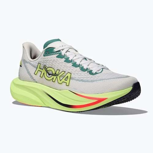 Кросівки для бігу жіночі HOKA Mach 7 frost/neon yuzu