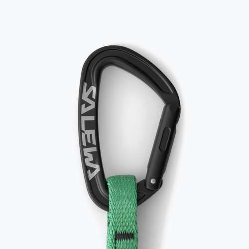 Відтяжка для скелелазіння Salewa Ortles Str/Bnt 170 Qd black/irish green