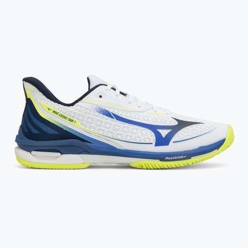 Кросівки тенісні Mizuno Wave Exceed Tour 7 CCwhite/dazzling blue/lightning