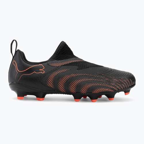 Кросівки футбольні дитячі PUMA Future 9 Match LL FG/AG Jr puma black/glowing red/strong grey