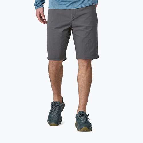 Шорти трекінгові чоловічі Patagonia Quandary forge grey