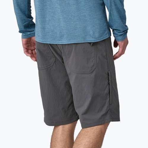 Шорти трекінгові чоловічі Patagonia Quandary forge grey