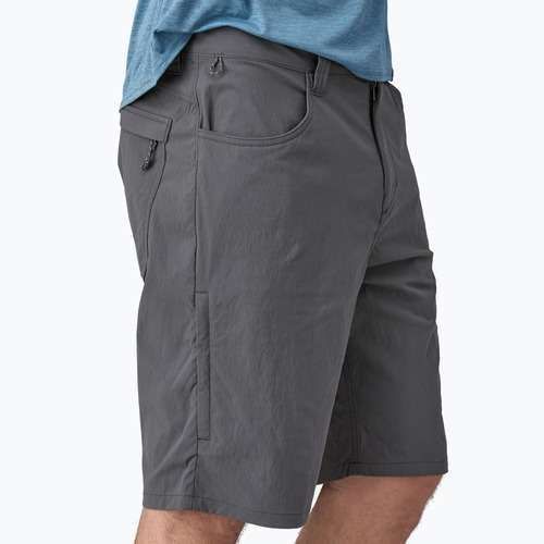 Шорти трекінгові чоловічі Patagonia Quandary forge grey