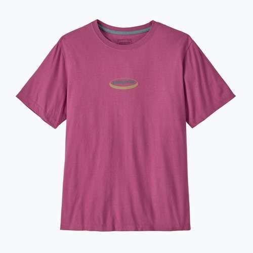 Футболка чоловіча Patagonia '95 Oval Logo faded magenta