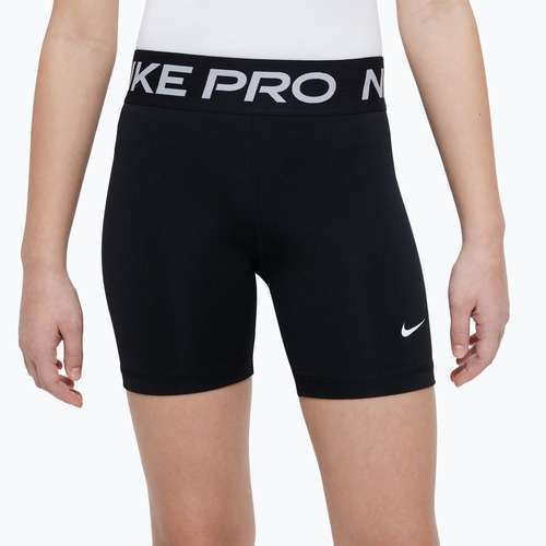 Шорти дитячі Nike Pro Dri-Fit 5" carbon black/white