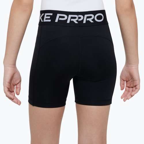 Шорти дитячі Nike Pro Dri-Fit 5" carbon black/white