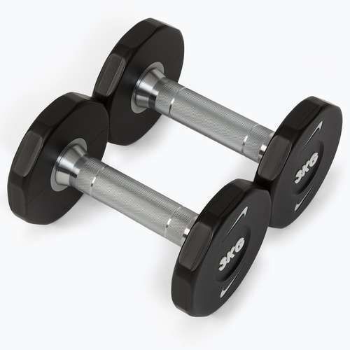Гантелі Nike Strength Pro Urethane Dumbbell 2 x 3 кг black/white