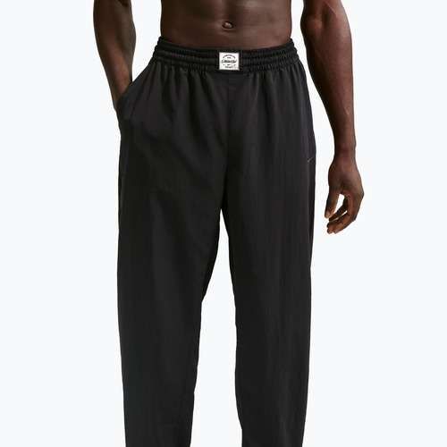 Штани чоловічі Nike N.A.C. Dri-Fit Woven black/pale ivory/black