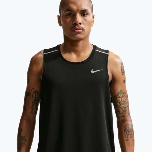 Футболка для бігу чоловіча Nike Miler Dri-Fit black