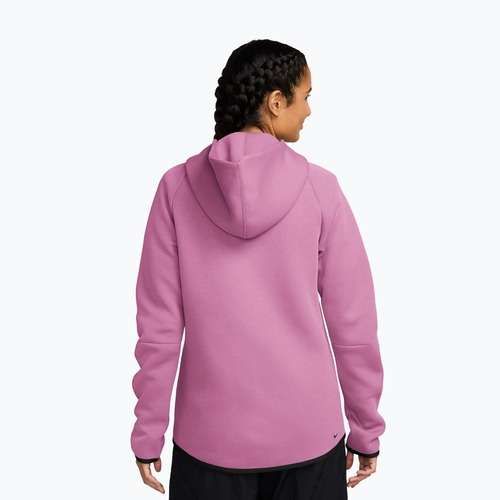 Кофта жіноча  Nike Sportswear Tech Fleece Windrunner light magenta/black
