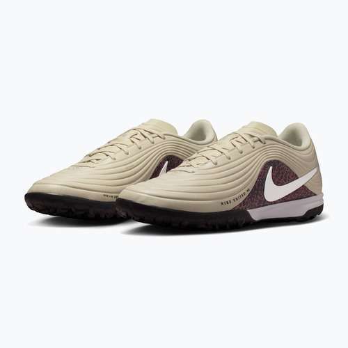 Кросівки футбольні чоловічі Nike United Tiempo Maestro Academy TF fossil/burgundy crush/metallic silver