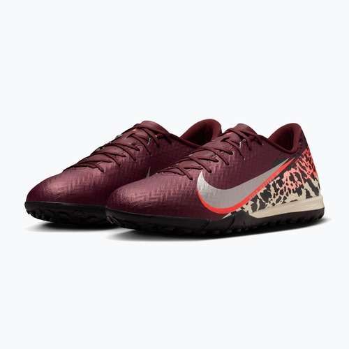 Кросівки футбольні чоловічі Nike United Mercurial Vapor 16 Academy TF burgundy crush/metallic silver