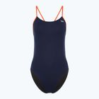 Купальник суцільний жіночий TYR Hexa Cutoutfit navy/orange