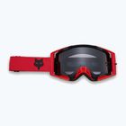 Окуляри велосипедні Fox Racing Airspace Core fluorescent red/smoke
