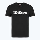 Жіноча тенісна футболка Wilson Team Graphic Script W чорний шрифт