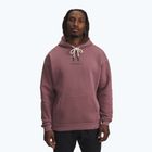 Кофта чоловіча Under Armour Project Rock Icon Hoody maroon mist/black