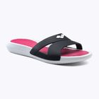 Шльопанці жіночі arena Nina white/dark grey/magenta