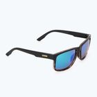 Окуляри сонцезахисні UVEX Poise black demi matt/mirror green