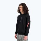 Кофта чоловіча Alpha Industries Puff Print Hoodie black