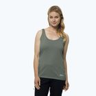 Футболка трекінгова жіноча Jack Wolfskin Pack & Go Tank зелена 1807283