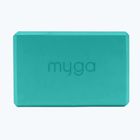 Блок для йоги Myga Foam Block turquoise