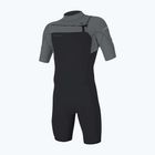 Гідрокостюм чоловічий O'Neill Hammer 2mm Chest Zip SS Spring IS6 tempered steel/smoke/smoke