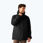 Куртка дощовик чоловіча Regatta Balaton black/pumpkin spice