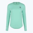 Лонгслів для бігу жіночий SCOTT Endurance Tech miami green