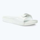 Жіночі шльопанці Scholl Pescura Flat Aqua Eva білого кольору