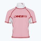 Футболка для плавання дитяча Cressi Rash Guard S/SL pink