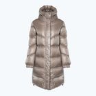 Куртка жіноча Woolrich Aliquippa Long Puffer light taupe