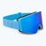 Окуляри гірськолижні Bliz G001S matte blue/brown/blue multi