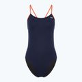 Купальник суцільний жіночий TYR Hexa Cutoutfit navy/orange