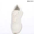 Кросівки жіночі Calvin Klein HW0HW02574 Runner Lace Up Mono Pu Triple Bright White 9