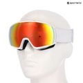 Окуляри гірськолижні UVEX Victorious S FM white matt/mirror orange 10