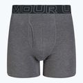 Чоловічі труси Under Armour Perf Cotton 6" 3 шт карбон чорний/галактика чорний 2
