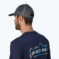 Бейсболка Patagonia P-6 Logo LoPro Trucker кузня сіра 4