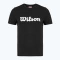 Жіноча тенісна футболка Wilson Team Graphic Script W чорний шрифт