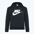 Дитяча флісова толстовка Nike Club чорний/білий 8