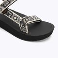 Жіночі босоніжки Teva Midform Universal неонові квіткові чорні / білі 7