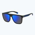 Окуляри сонцезахисні чоловічі Polaroid PLD 2162/S matte black blue/blue mirror polarized 2